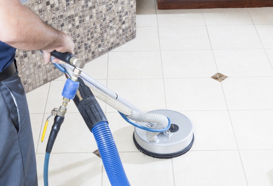 Tile & grout cleaning by Certified Green Team