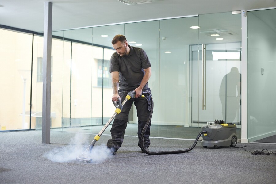 Commercial carpet cleaning by Certified Green Team
